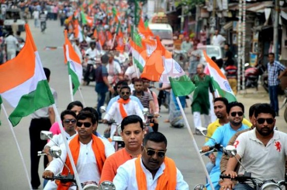 BJP organised Tirangaa Rally BJP organised Tirangaa Rally
